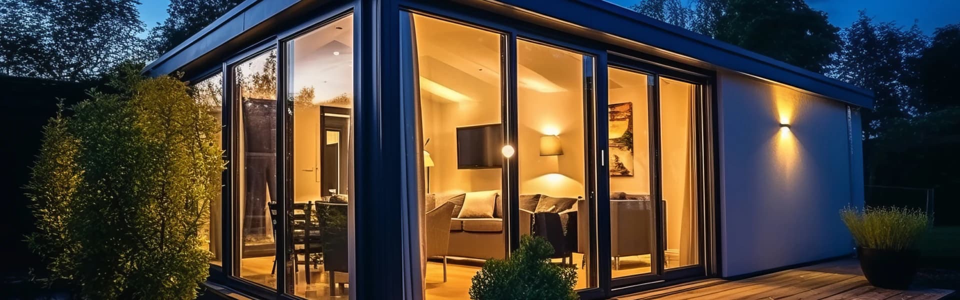 Garden room exterior